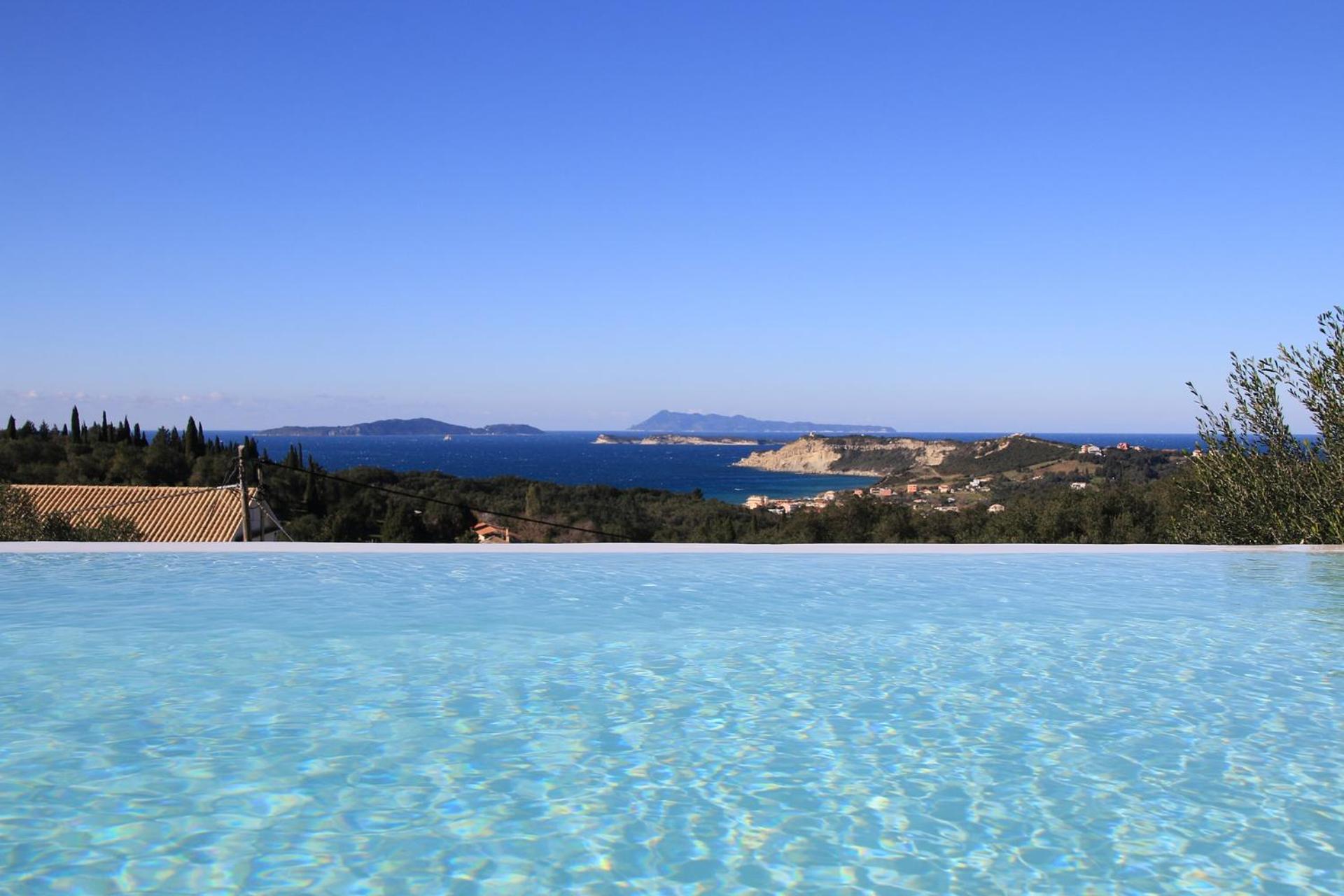 Sunset Sea View Villa 6 Arillas  Zewnętrze zdjęcie